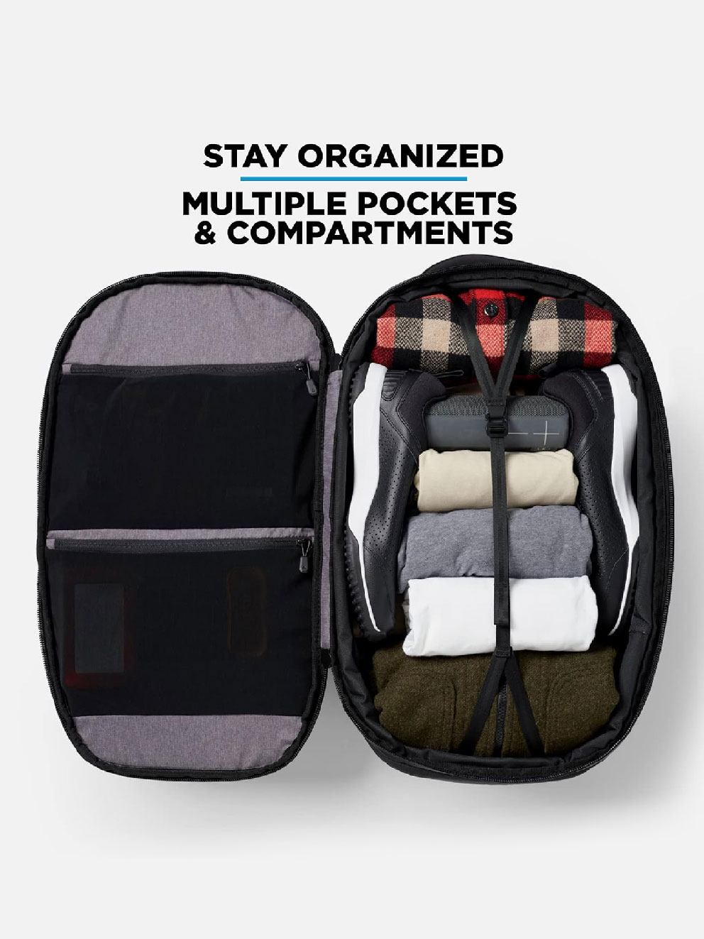 Navigator Travel Backpack 32L with 9L Built-In Expansion