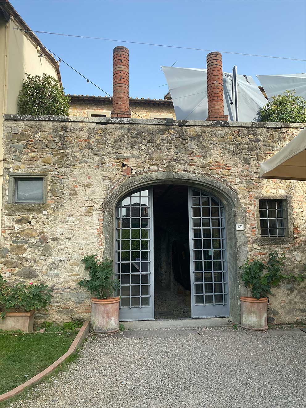 The House of Machiavelli in Tuscany Italy