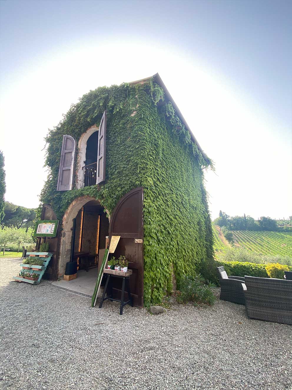 The House of Machiavelli in Tuscany Italy