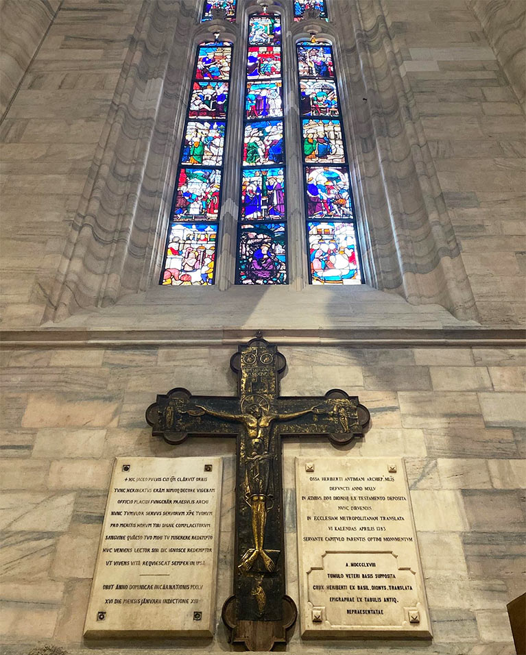 Stained Glass Windows in the Milan Cathedral