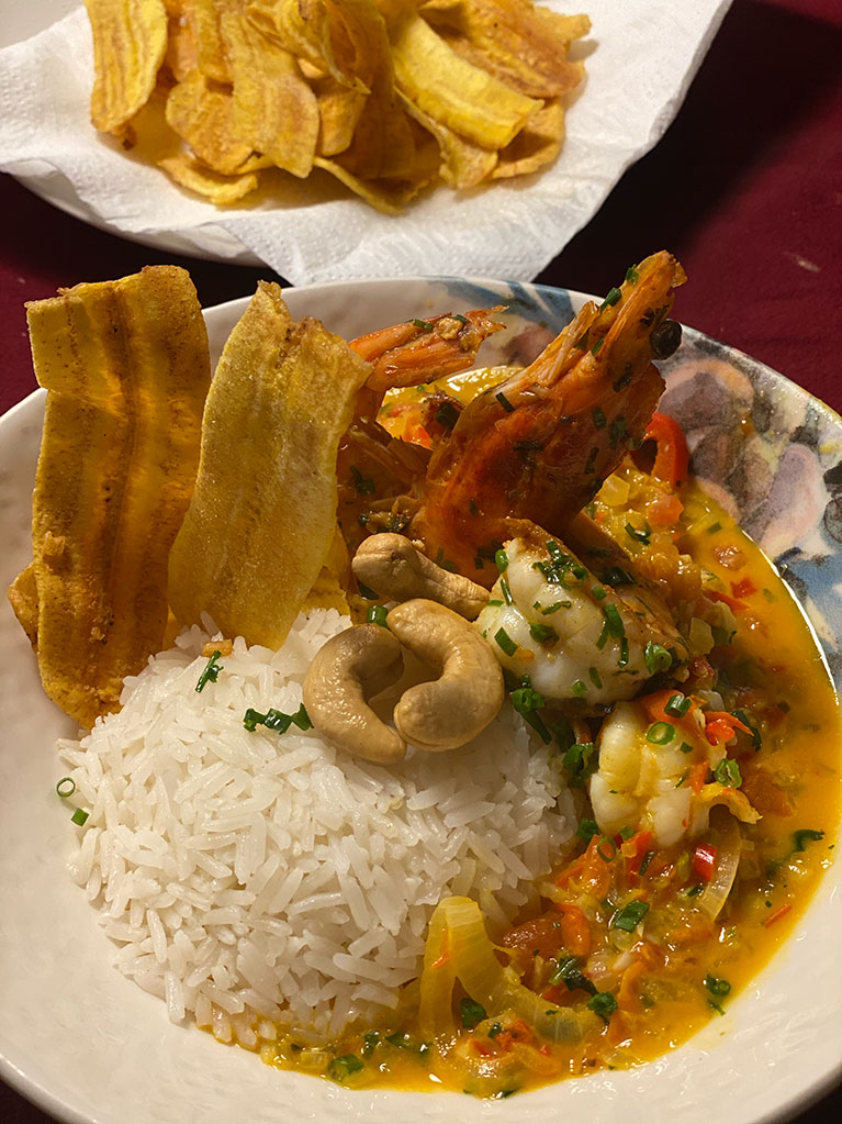 Moqueca, Brazilian seafood dish