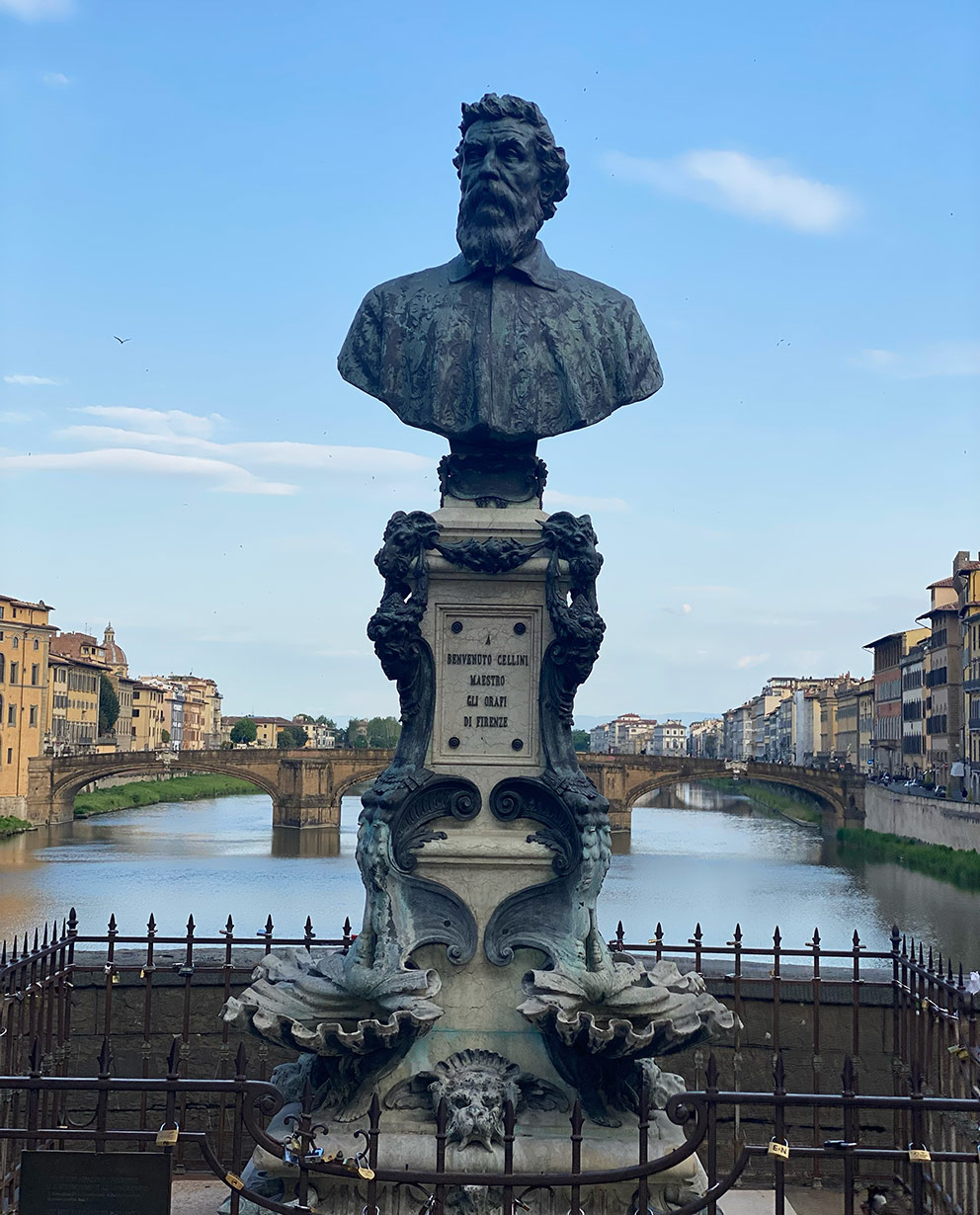 Ponte Vecchio Bridge in Florence, Italy