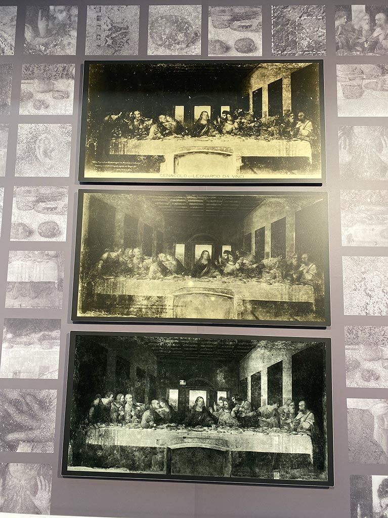 The Last Supper Restoration throughout the years