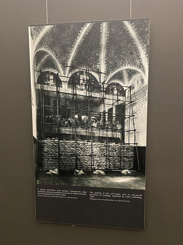 The Last Supper Restoration in Milan Italy